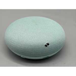 Google Home Mini Smart Speaker - Unit Only - Aqua (H0A)(Gen 1) - Tested